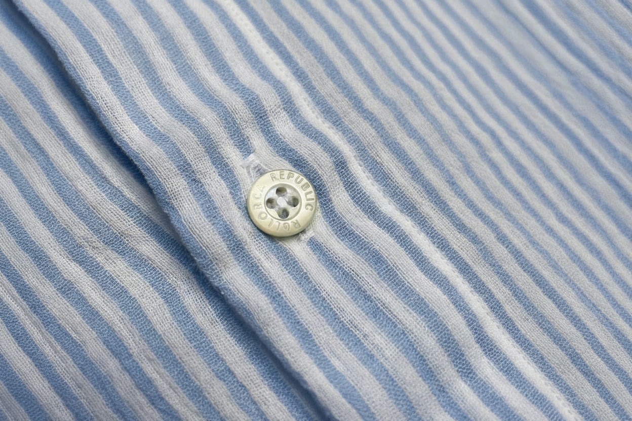 Camisa a Rayas de Doble Gasa